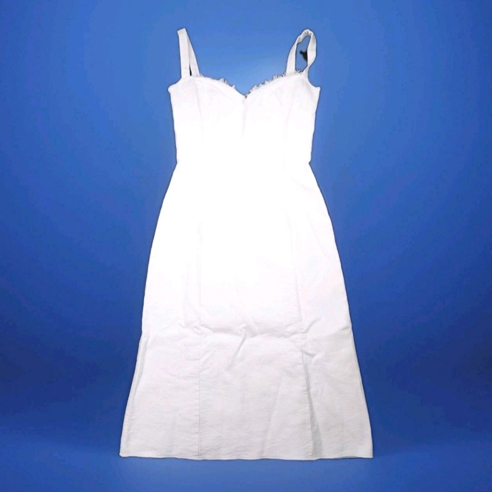 Ter Et Bantine Dress White Cotton Blend Italian 42